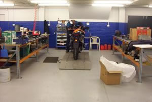 Jeff Marshall Motorcycles Showroom